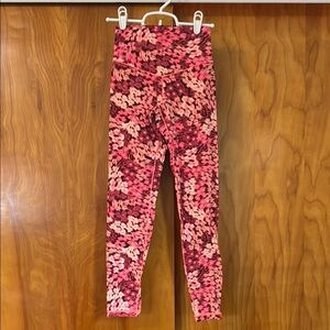 Aerie Floral Leggings High Waist Stretch